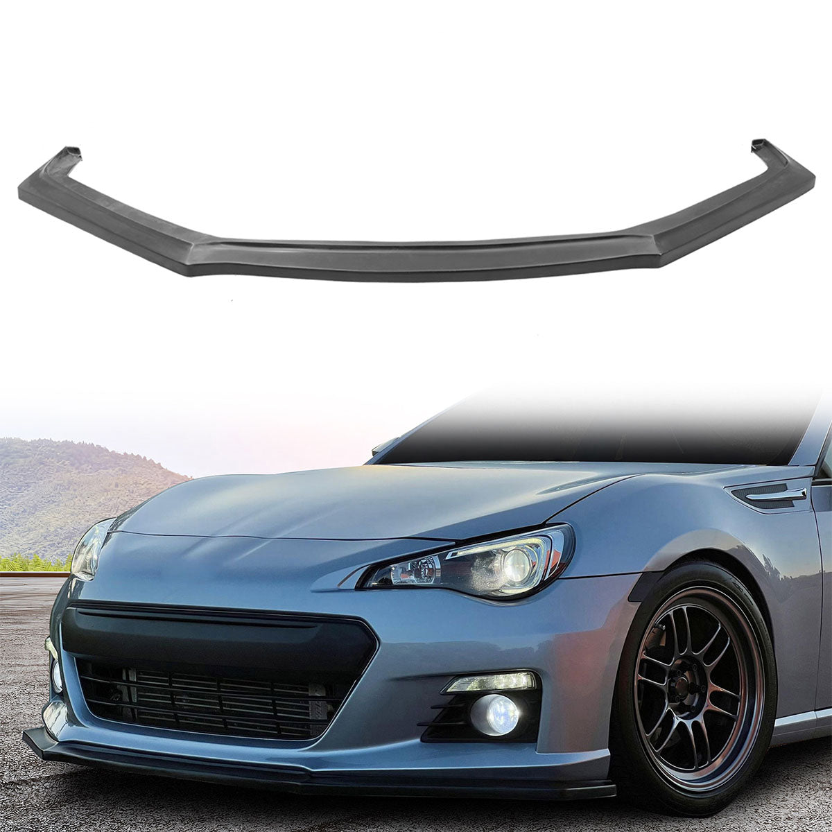 2013-2016 Subaru BRZ IKON Style Front Bumper Lip Under Chin Spoiler PU