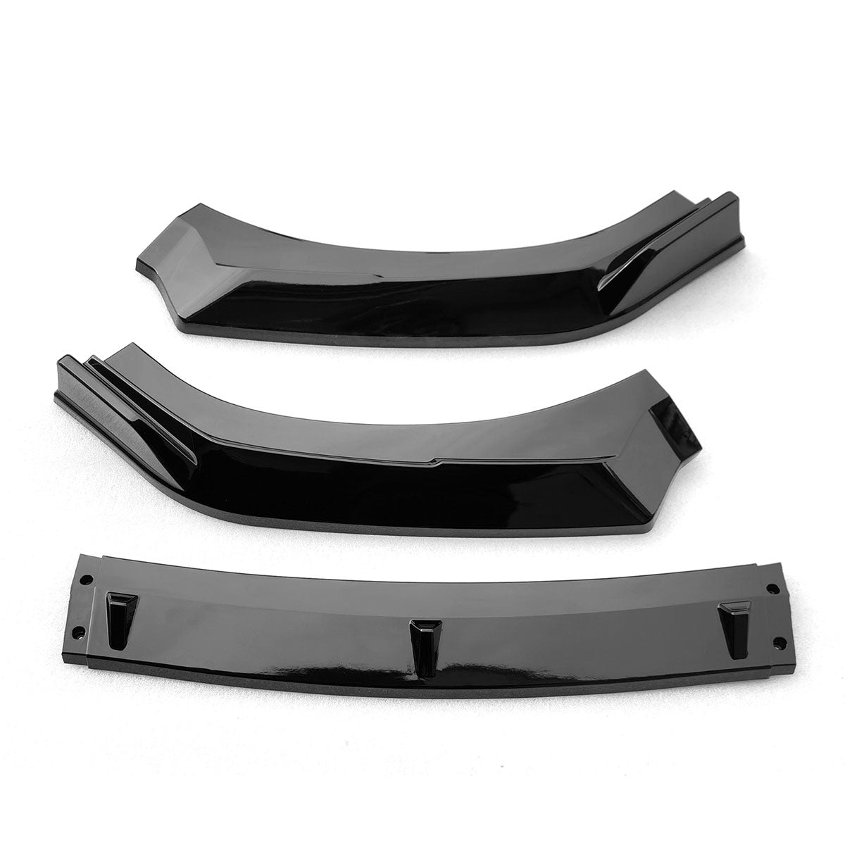 2022-2025 Subaru BRZ JDM 2 Style Gloss Black 3PCS Front Bumper Lip PP