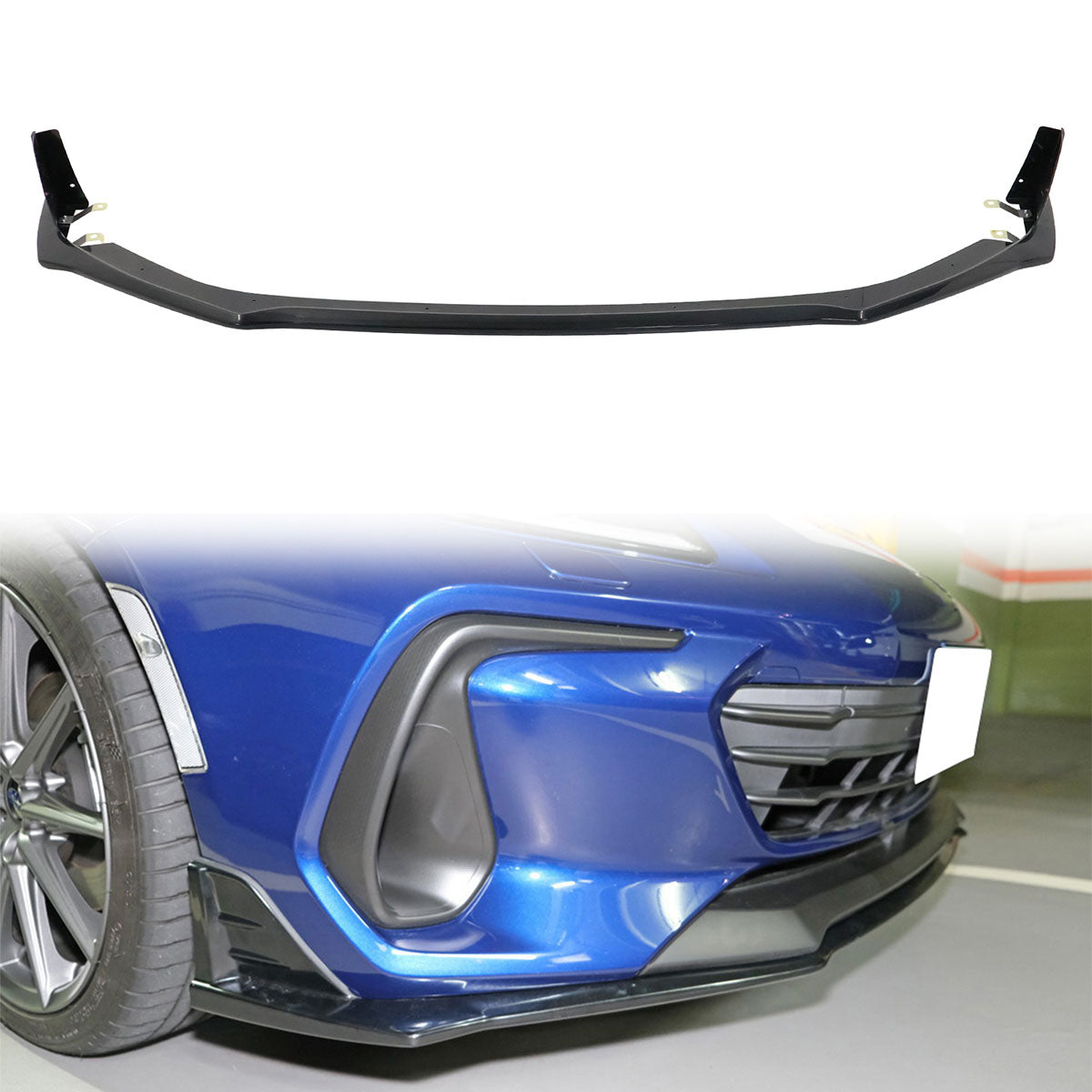2022-2025 Subaru BRZ STI Style Painted Front Bumper Lip ABS