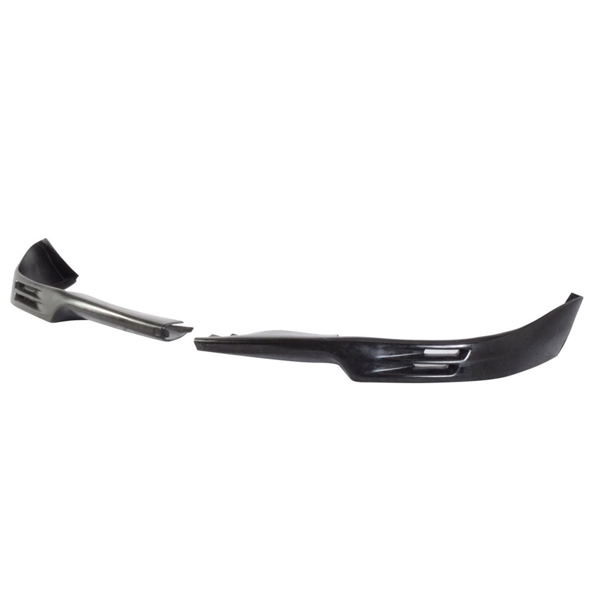 2002-2003 Subaru Impreza V2 Style Front Bumper Lip PU Unpainted Black