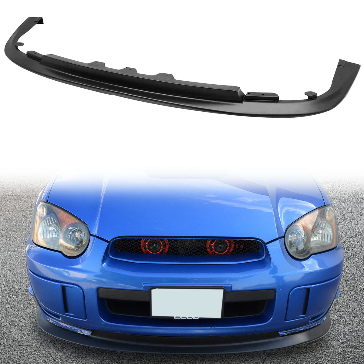 2004-2005 Subaru Impreza WRX V-Limited Front Lip STI Style PP