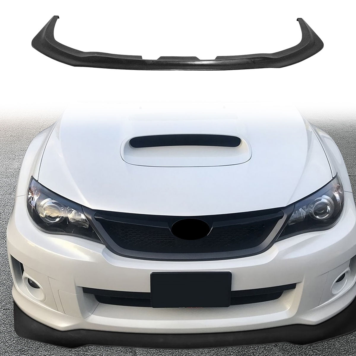 2011-2014 Subaru Impreza WRX STI Front Lip Unpainted Car Lip