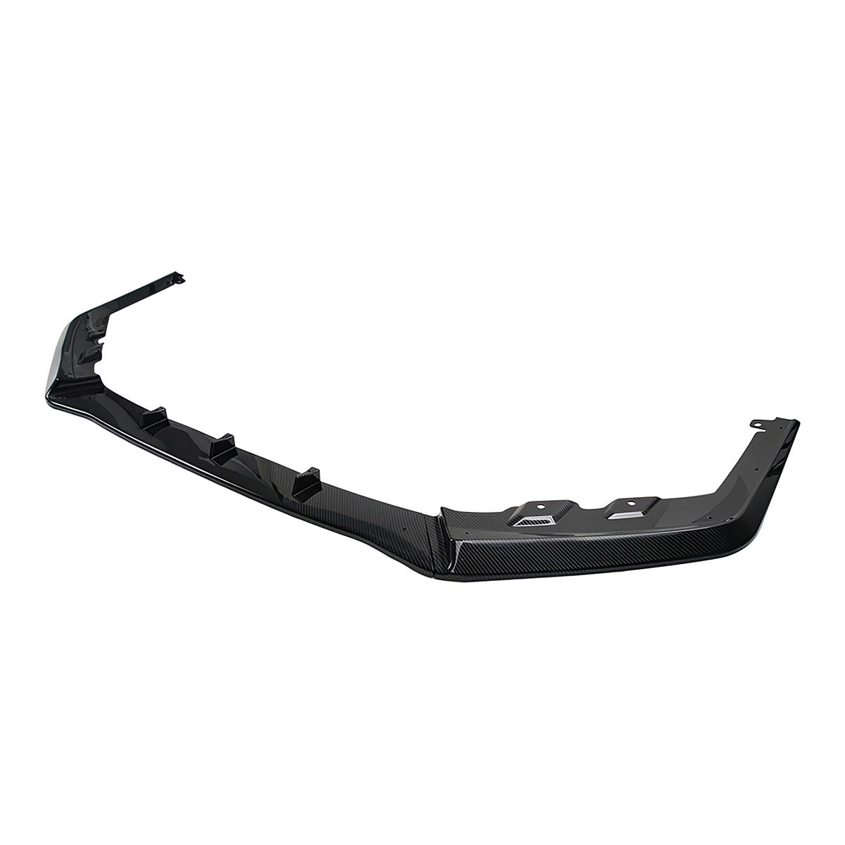 2015-2017 Subaru WRX STI MPX Carbon Fiber Print Front Bumper Lip PP