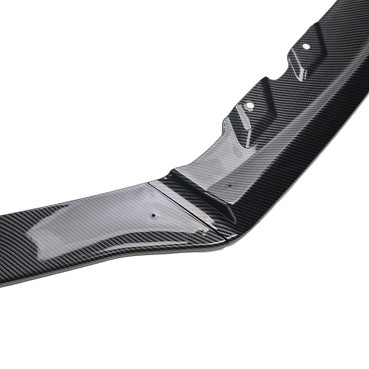 2015-2017 Subaru WRX STI MPX Carbon Fiber Print Front Bumper Lip PP