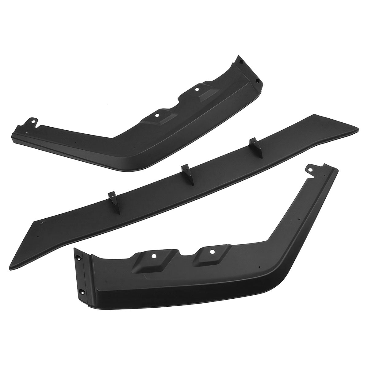2015-2017 Subaru WRX STI MPX Style Matte Black Front Bumper Lip PP 3PC
