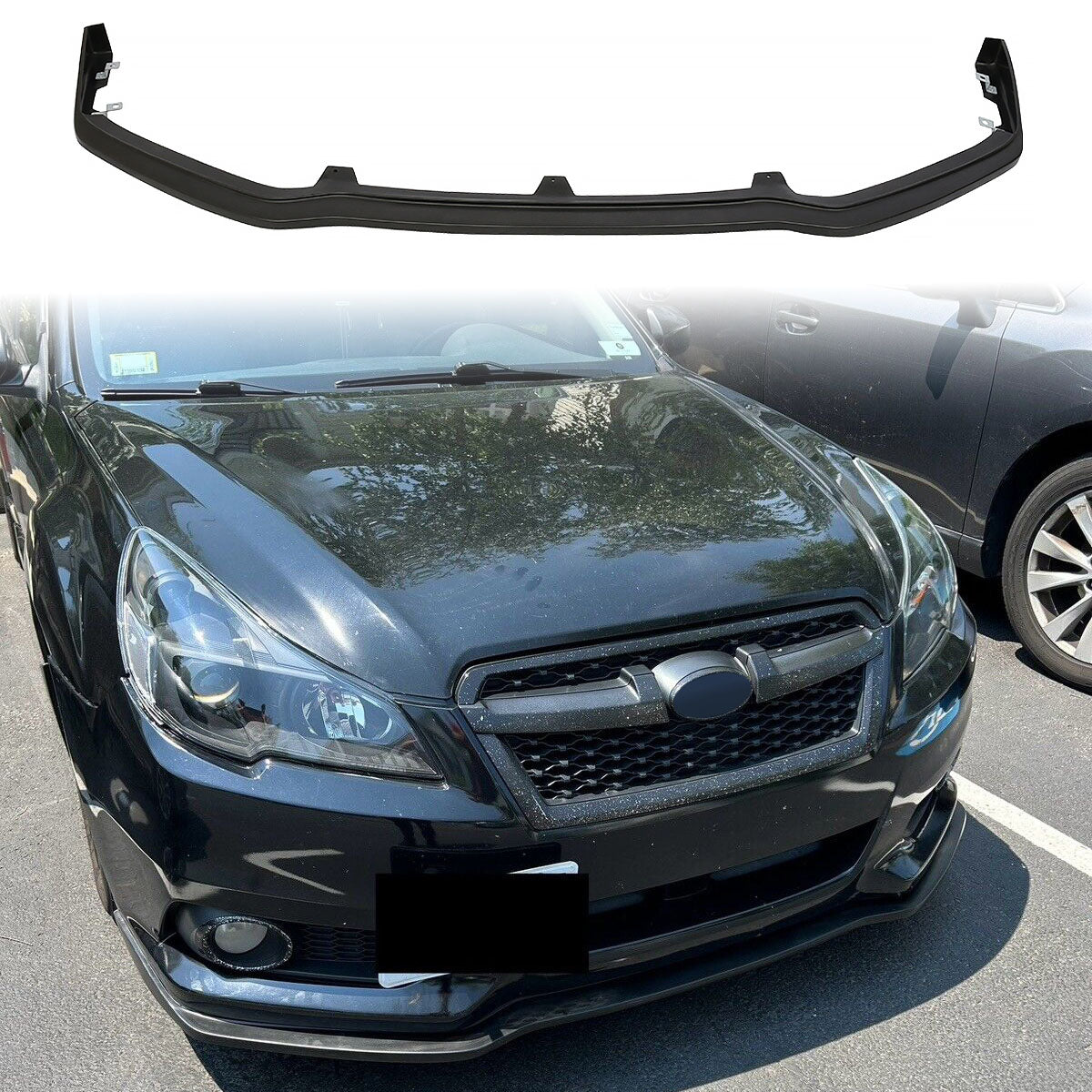 2013-2014 Subaru Legacy 5Th Gen STI Front Bumper Lip - PU