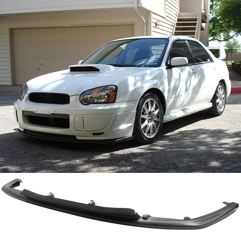 Fits 04-05 Subaru Impreza WRX V-Limited Front Bumper Lip - PU