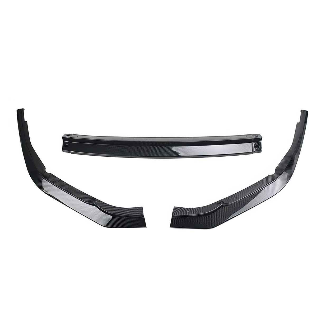 2022-2025 Subaru WRX IKON Carbon Fiber Print Front Bumper Lip PP 3PCS