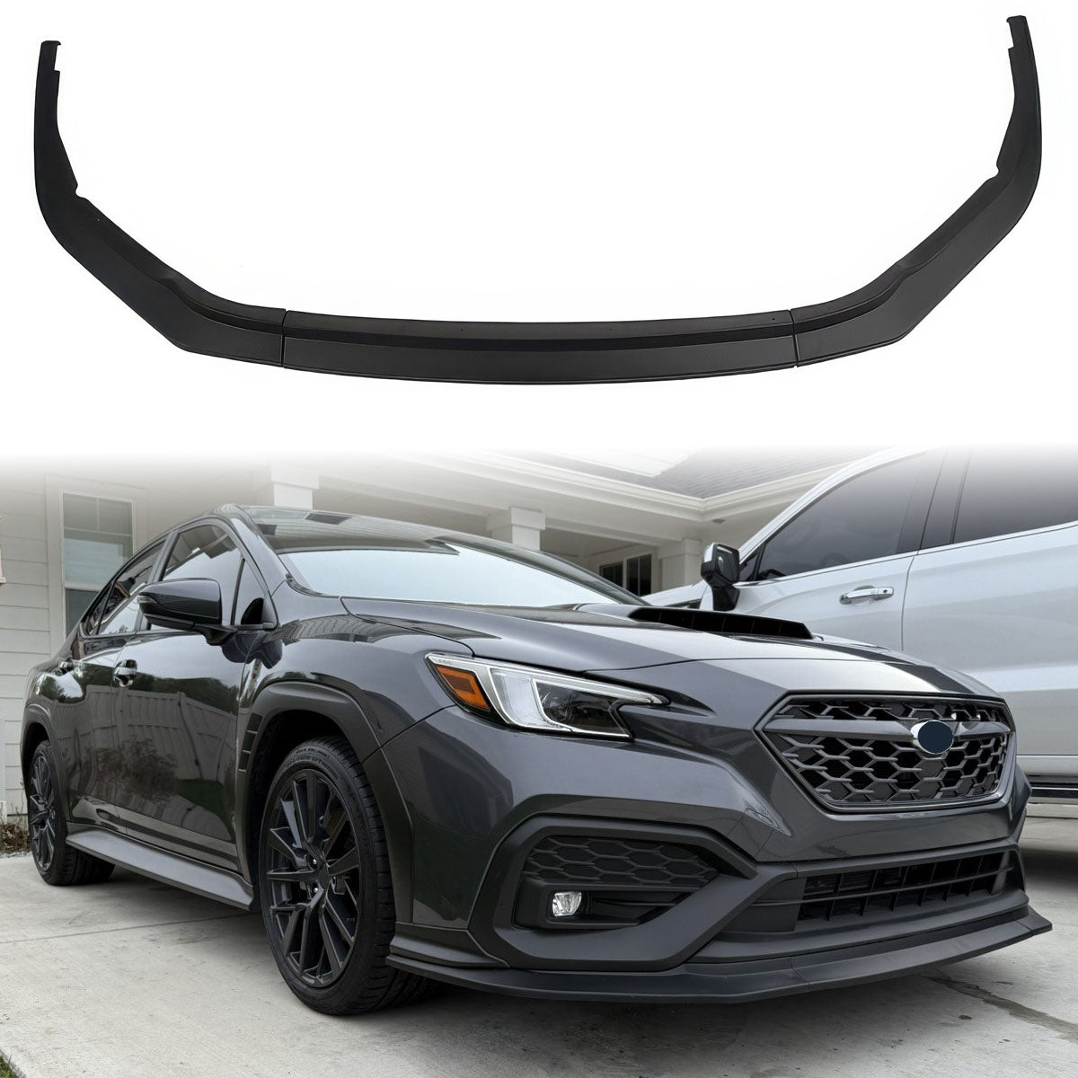 2022-2025 Subaru WRX IKON Style Front Bumper Lip PP 3PCS