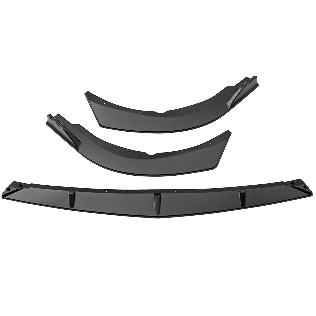 2021-2023 Toyota Camry LE IKON Style Front Bumper Lip Spoiler PP 3PC
