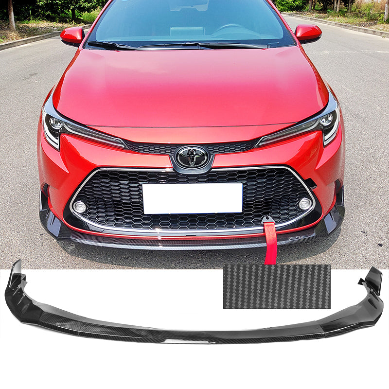 2020-2022 Toyota Corolla L LE XLE Hybrid Front Bumper Lip PP