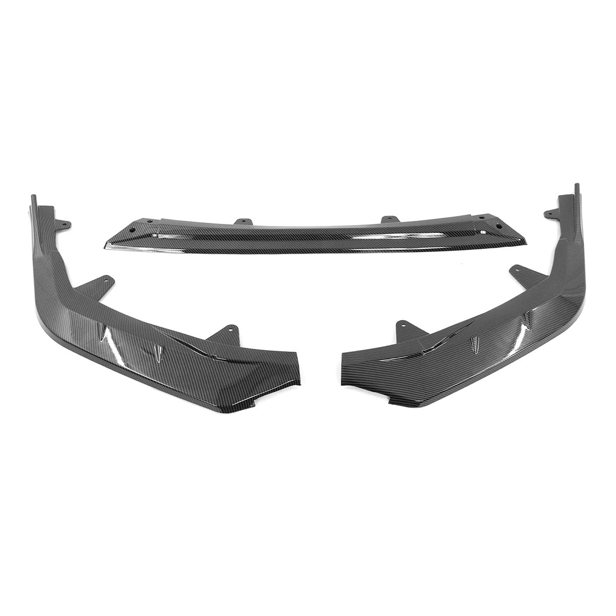 2020-2022 Toyota Corolla SE XSE 4Dr IKON Style Front Bumper Lip PP 3PC