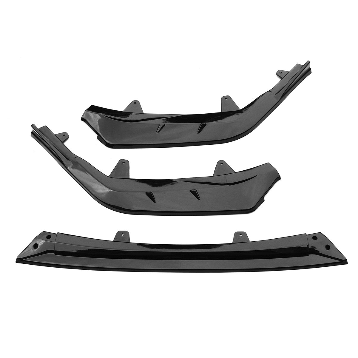 2020-2022 Toyota Corolla SE XSE 4Dr IKON Style Front Bumper Lip PP 3PC