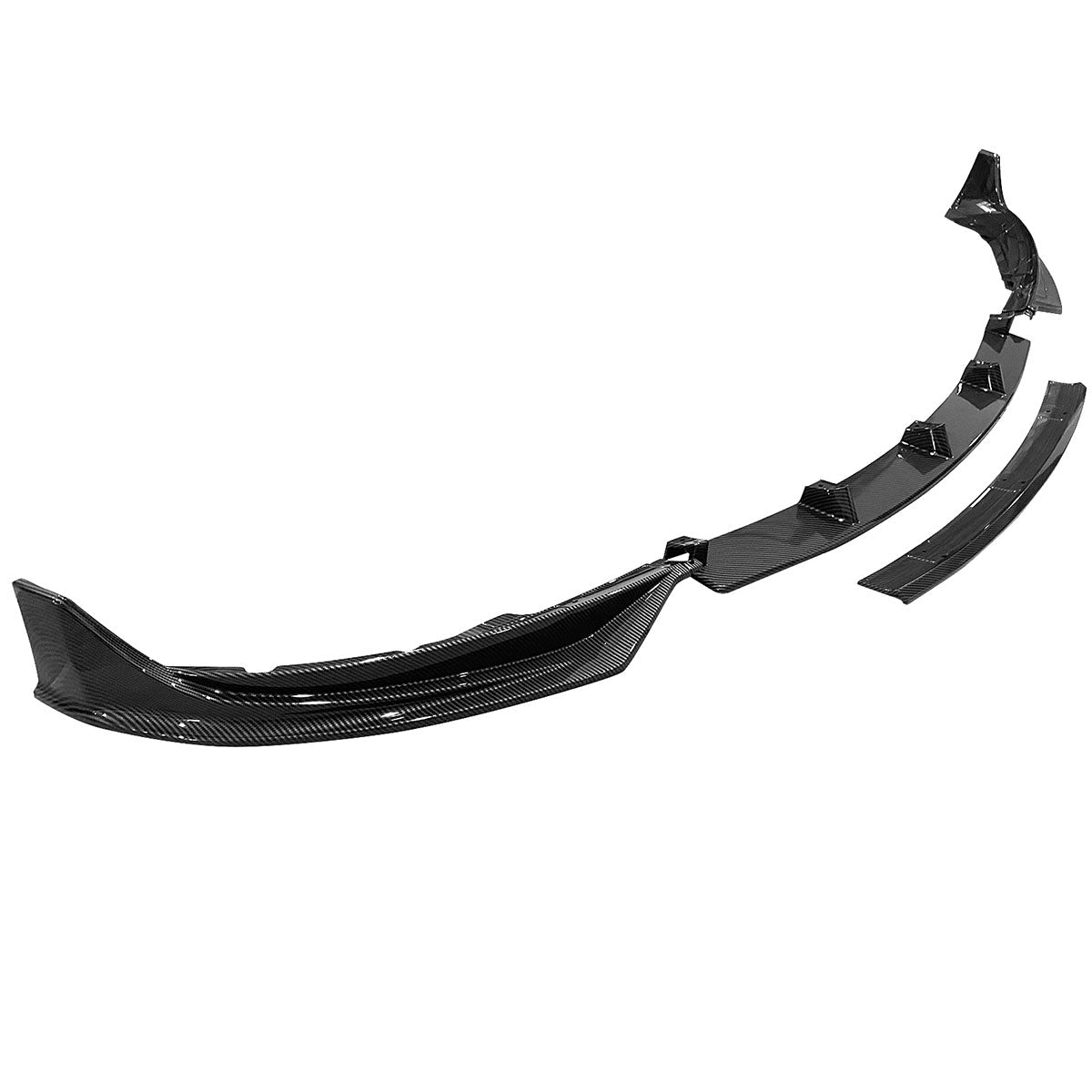 2017-2023 Tesla Model 3 4PC Front Bumper Lip Spoiler