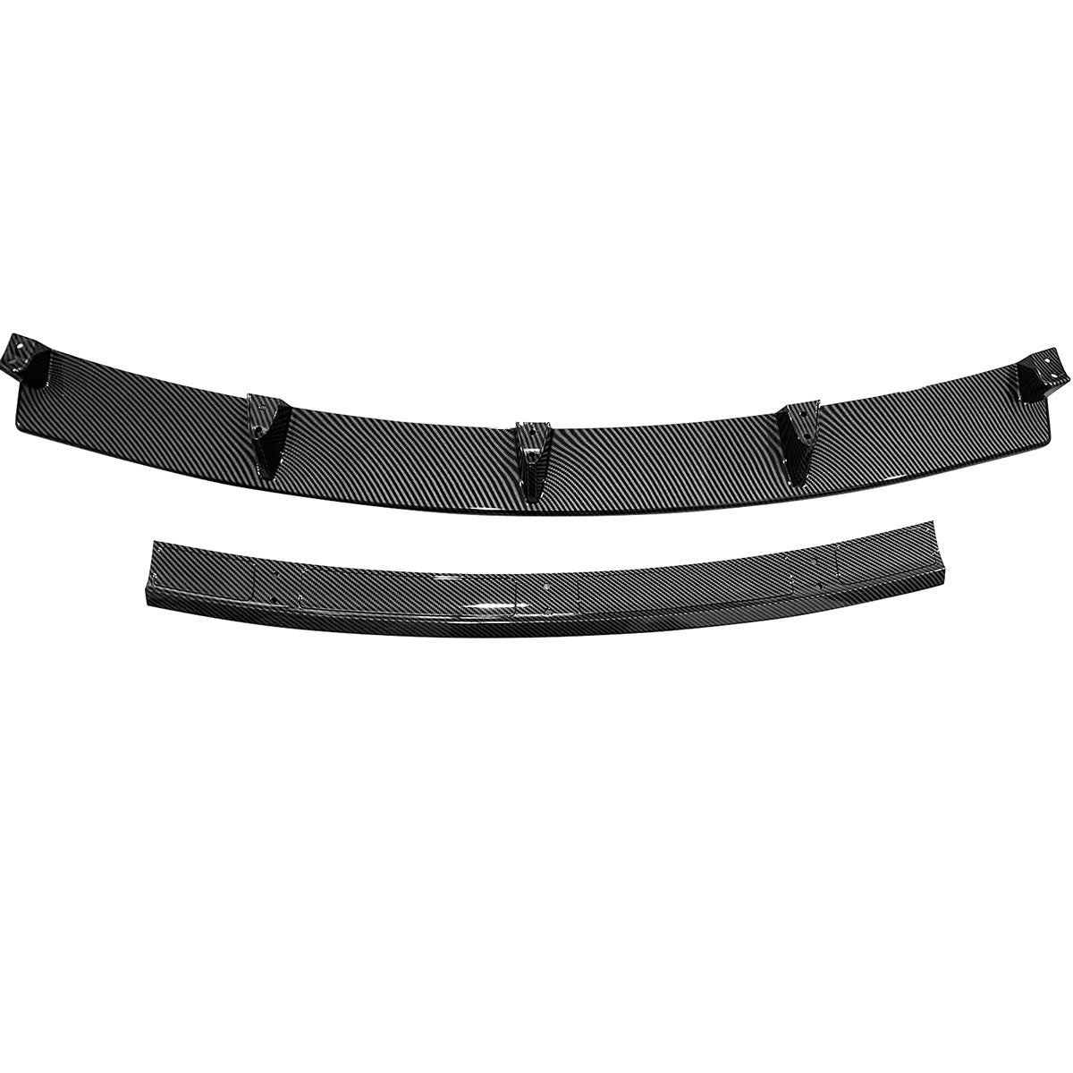 2017-2023 Tesla Model 3 4PC Front Bumper Lip Spoiler