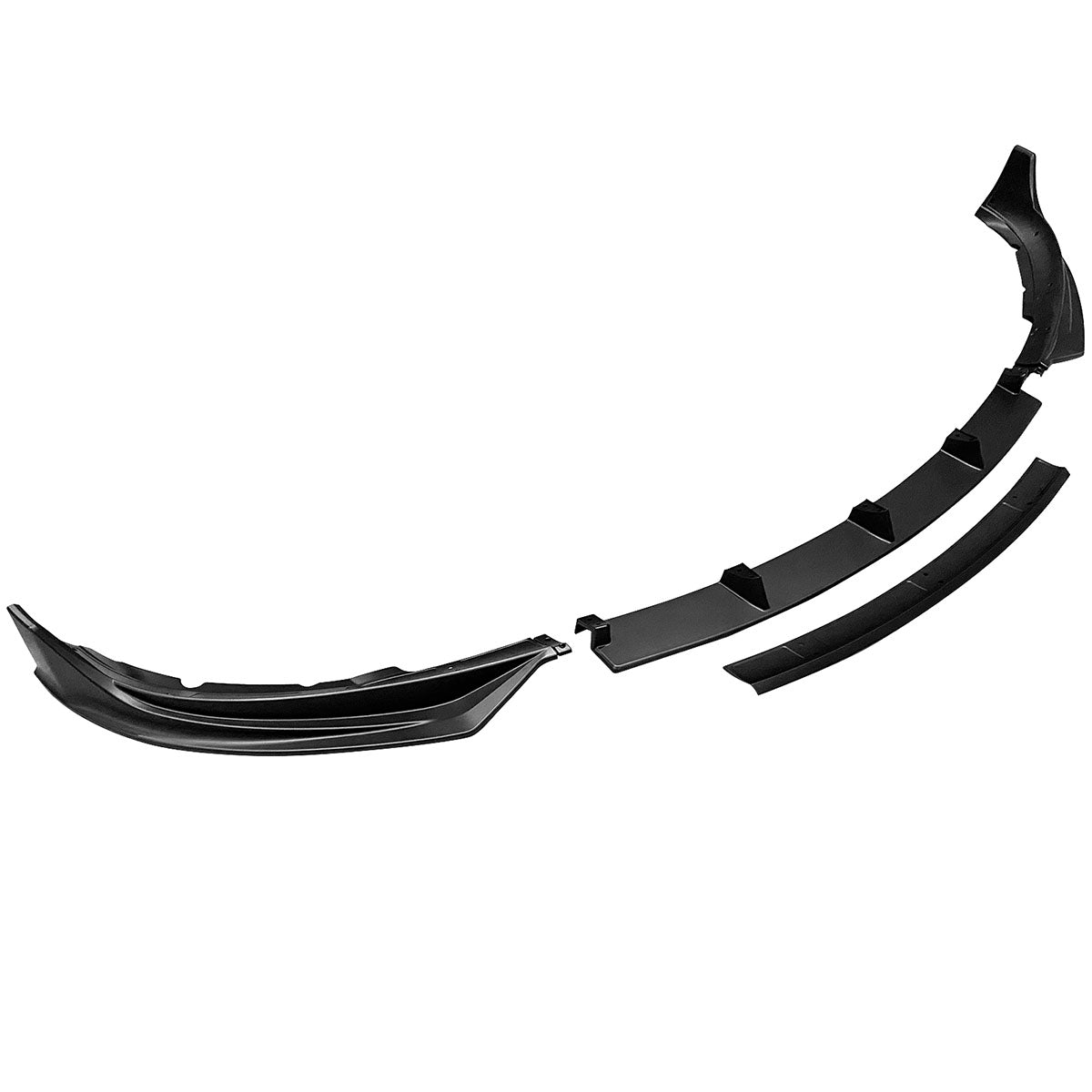 2017-2023 Tesla Model 3 4PC Front Bumper Lip Spoiler