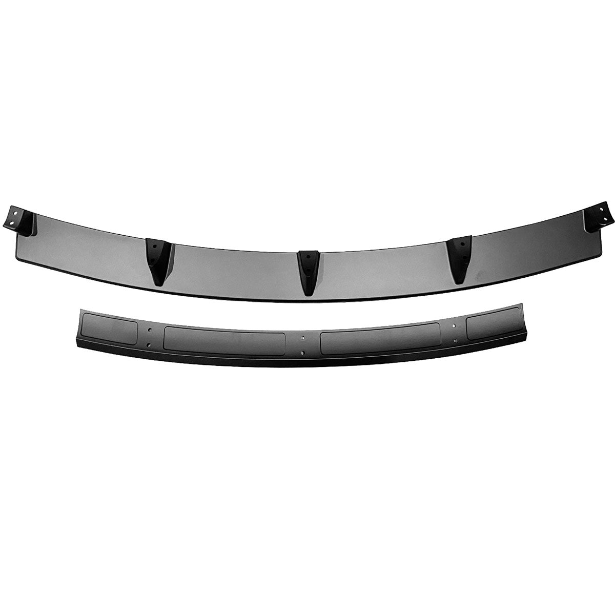 2017-2023 Tesla Model 3 4PC Front Bumper Lip Spoiler