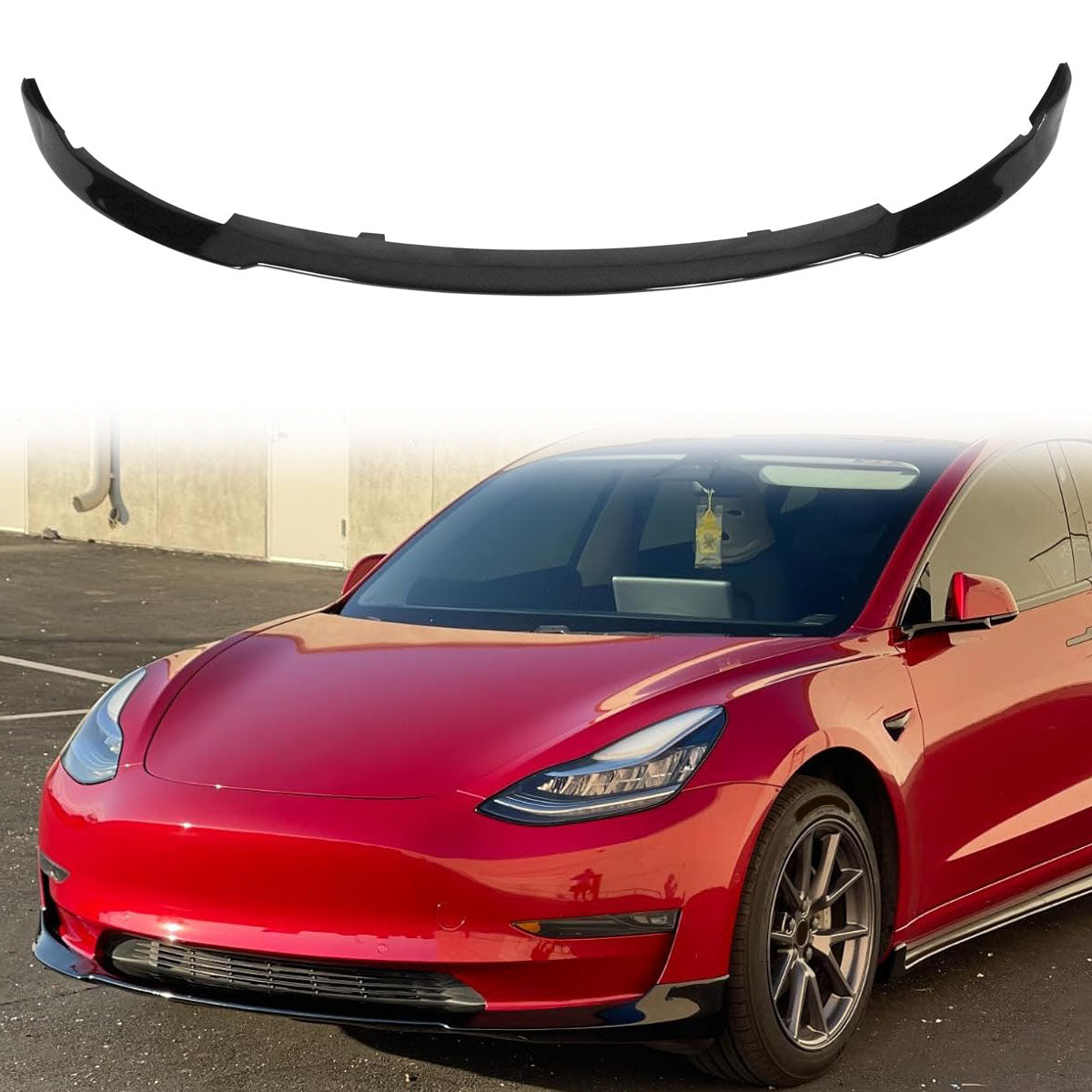 2017-2023 Tesla 3 RPM Front Bumper Lip PP