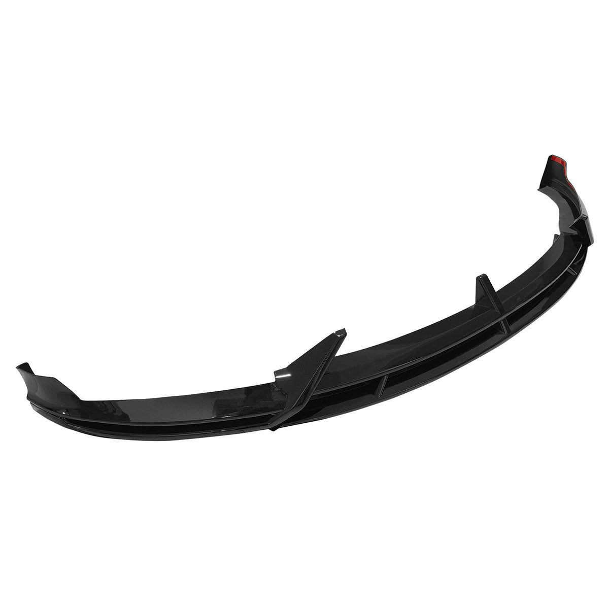 2024-2025 Tesla Model 3 IKON2 Style Front Bumper Lip Gloss Black PP
