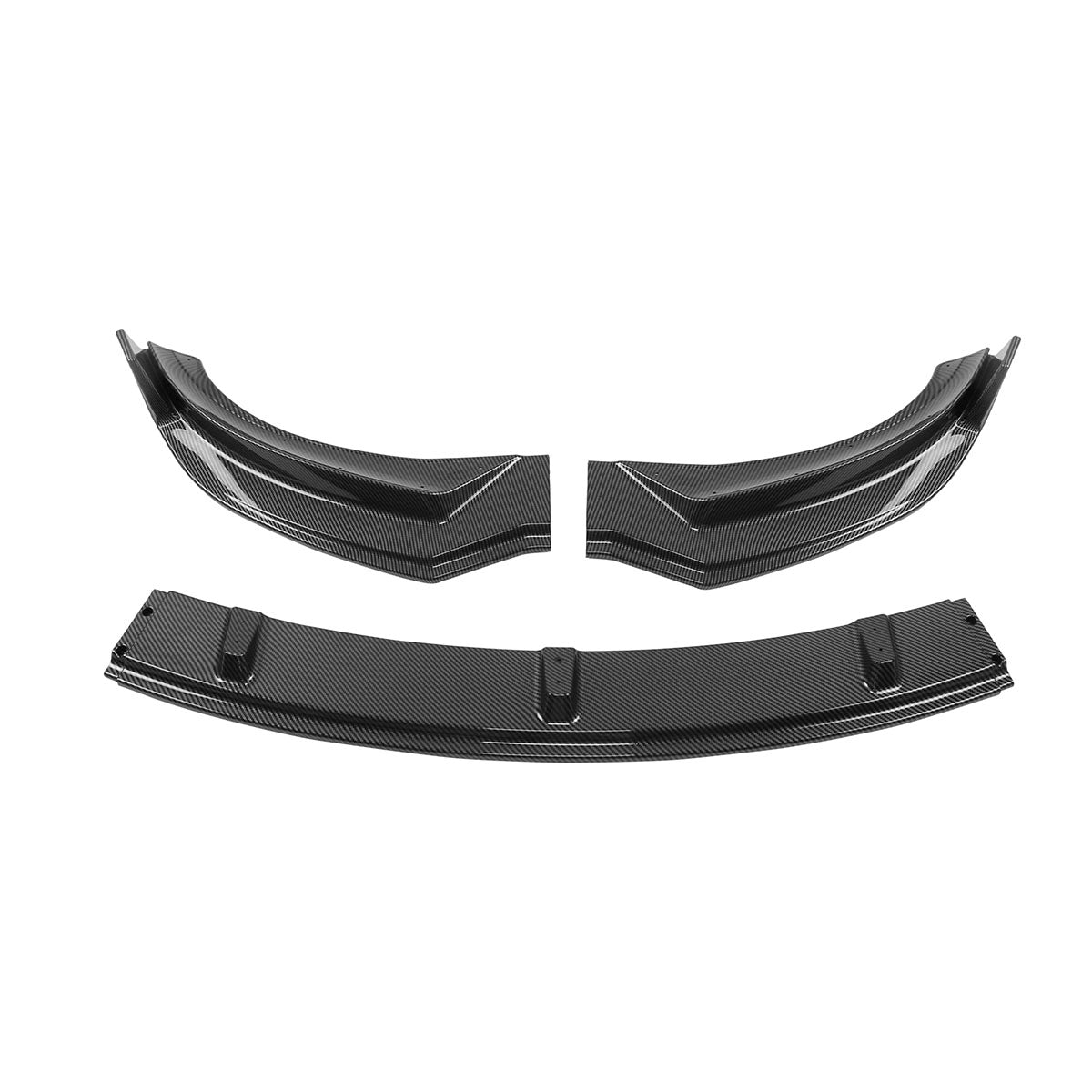 2024-2025 Tesla Model 3 IKON Style 3PC Front Bumper Lip PP