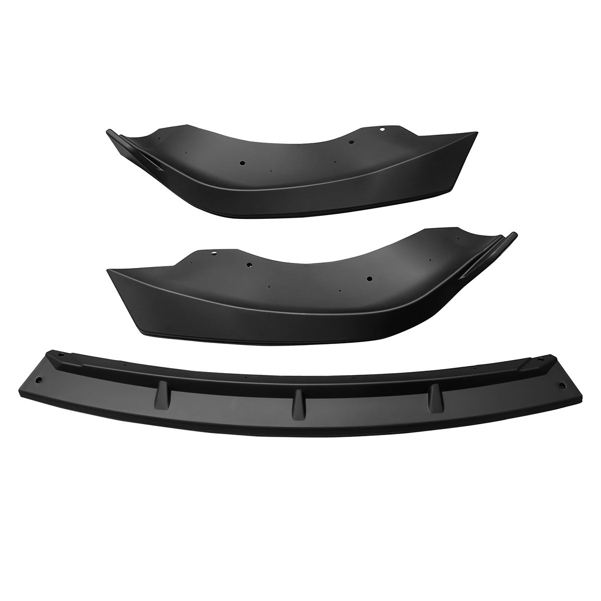 2021-2024 Tesla Model S IK Style 3PCS Front Bumper Lip Painted PP