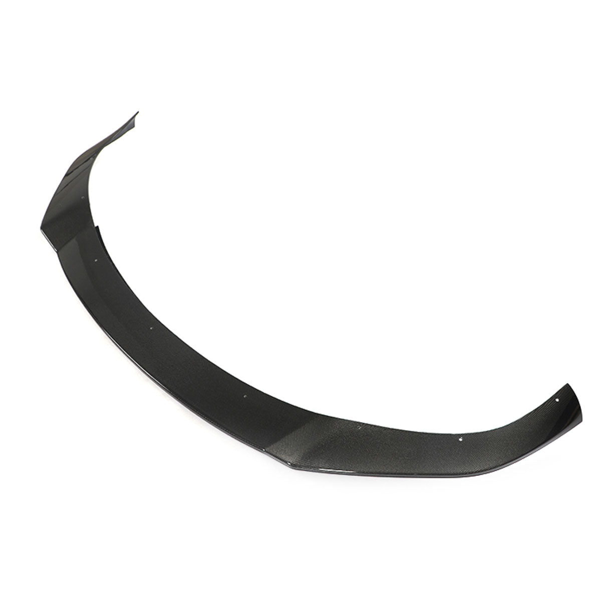 2021-2024 Tesla Model S Gloss Black Revozport Front Lip Carbon Fiber