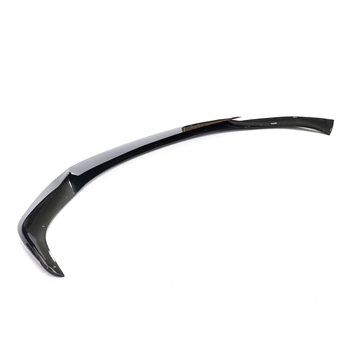 2021-2024 Tesla Model S Gloss Black Revozport Front Lip Carbon Fiber