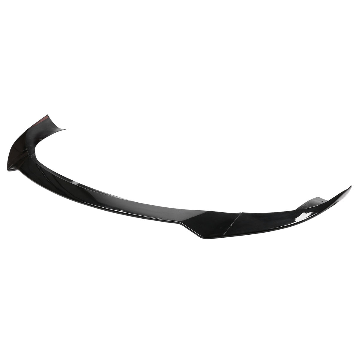 2021-2025 Tesla Model S Track Pack Style Front Bumper Lip Gloss Black