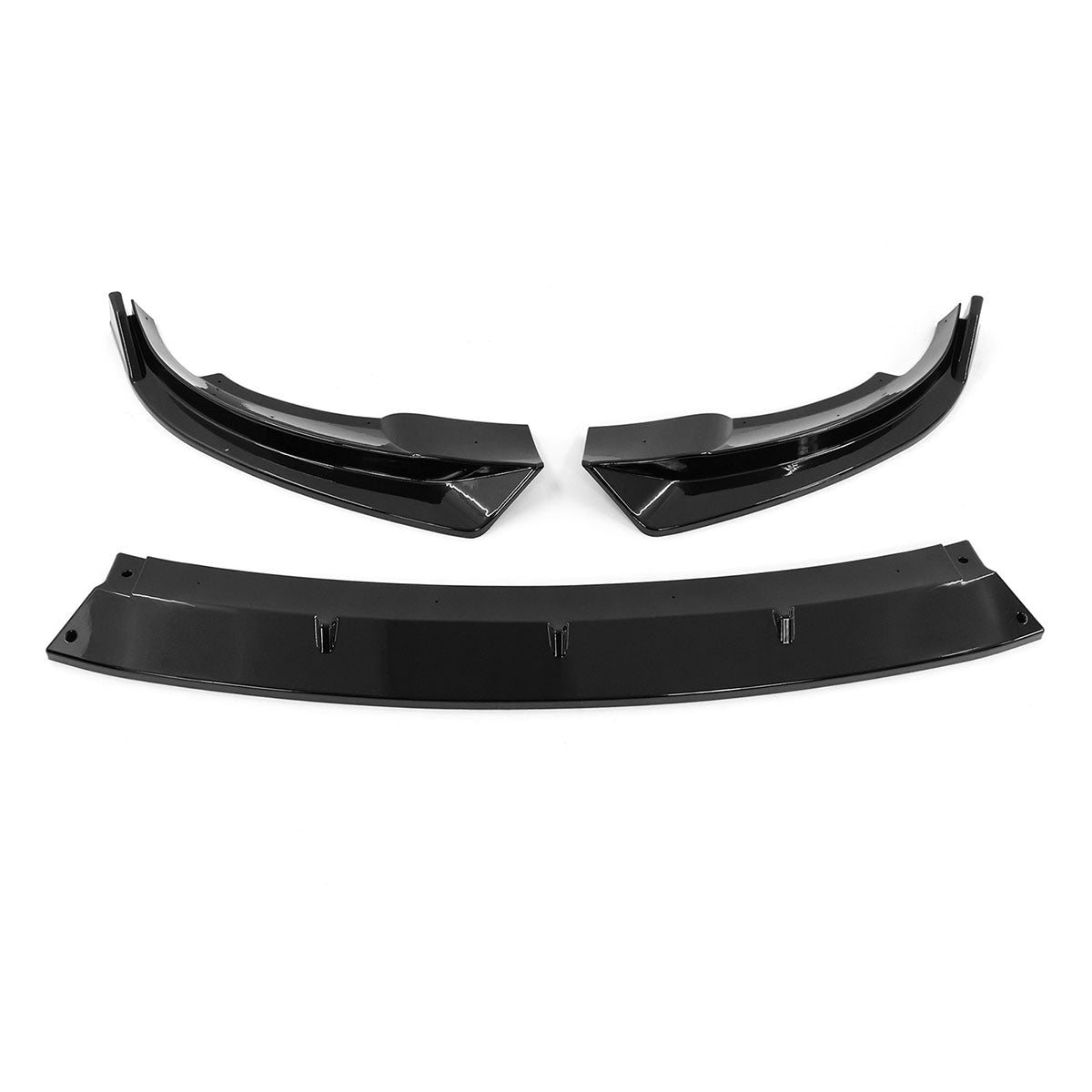 2020-2023 Tesla Y IKON Style Front Bumper Lip PP 3PC