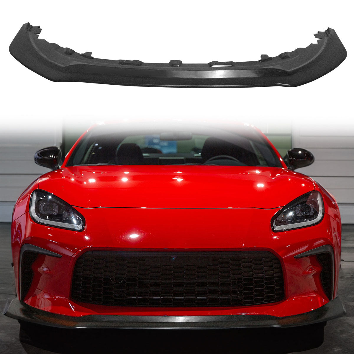 2022-2025 Toyota GR86 Coupe 2DR IK6 Style Unpainted Front Bumper Lip P