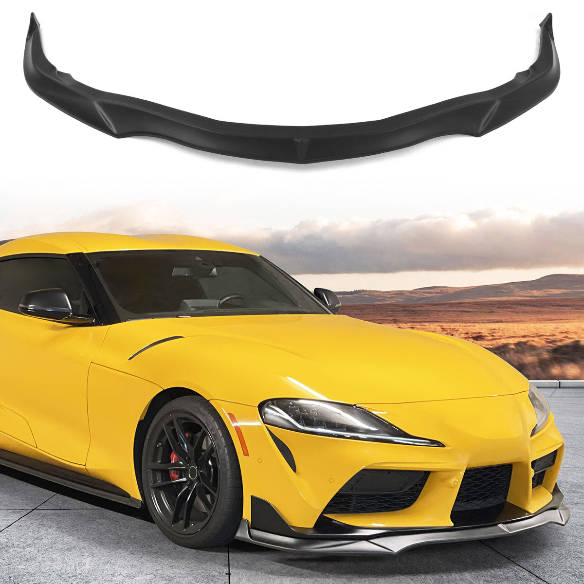 2020-2025 Toyota GR Supra A90 IKON Front Bumper Lip