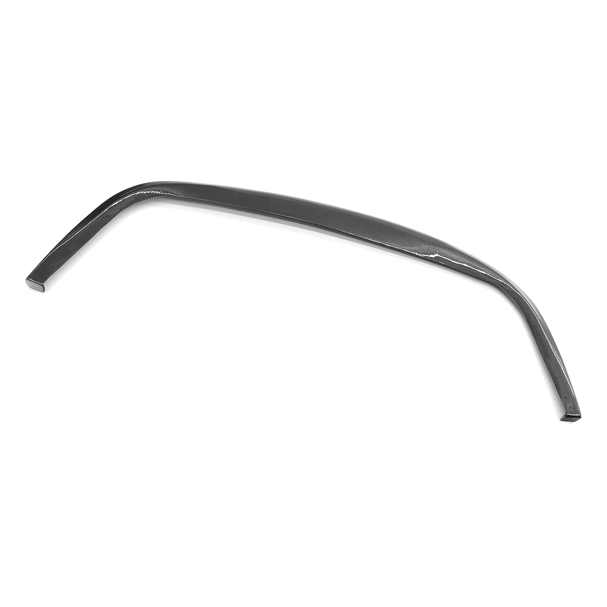 Fits Universal 1PC CS STI  Style Carbon Fiber Black Front Bumper Lip