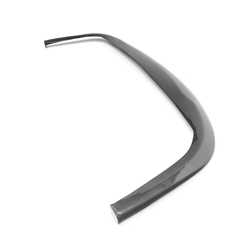 Fits Universal 1PC CS STI  Style Carbon Fiber Black Front Bumper Lip