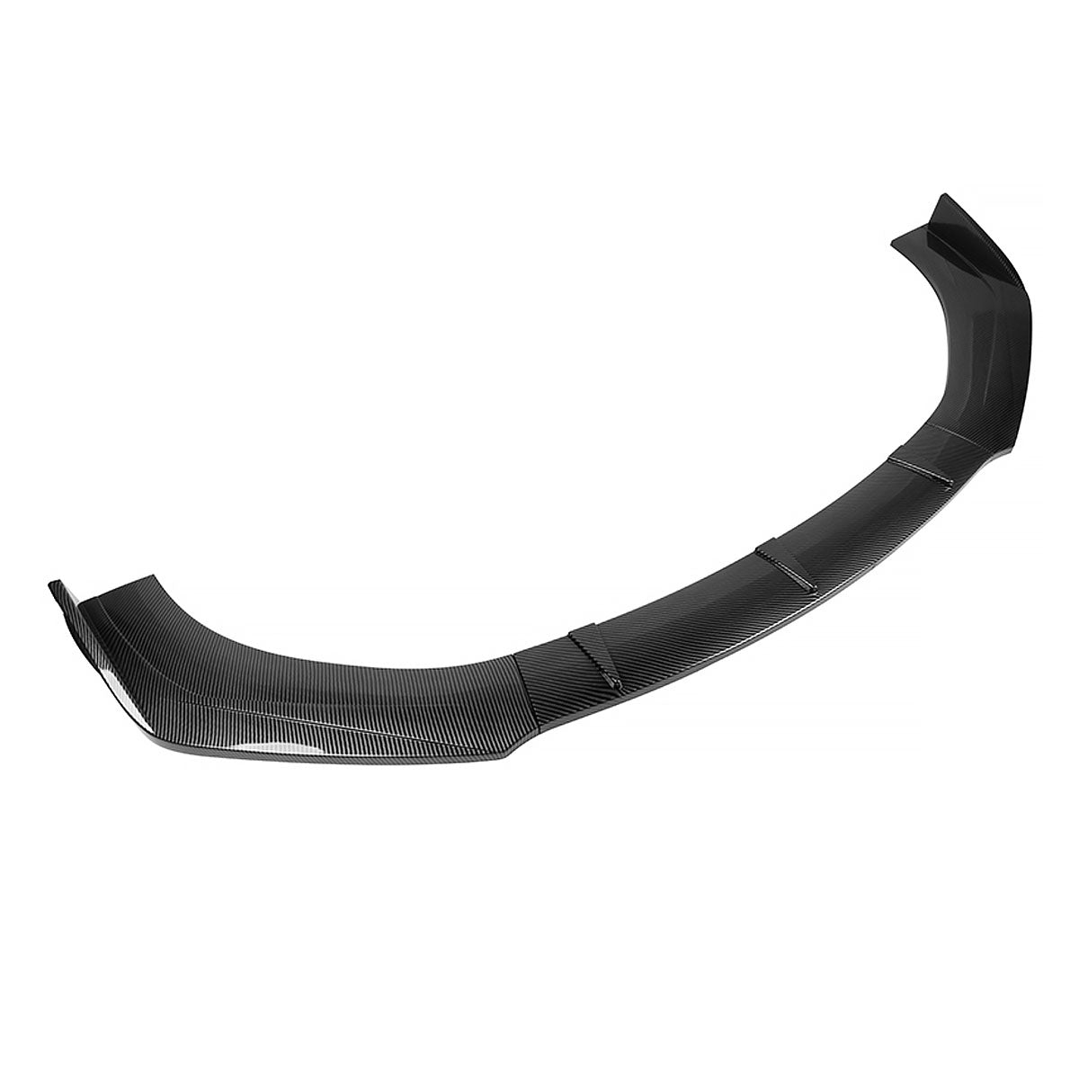 Universal Valance Front Bumper Lip Splitter Chin Spoiler 3PC PP