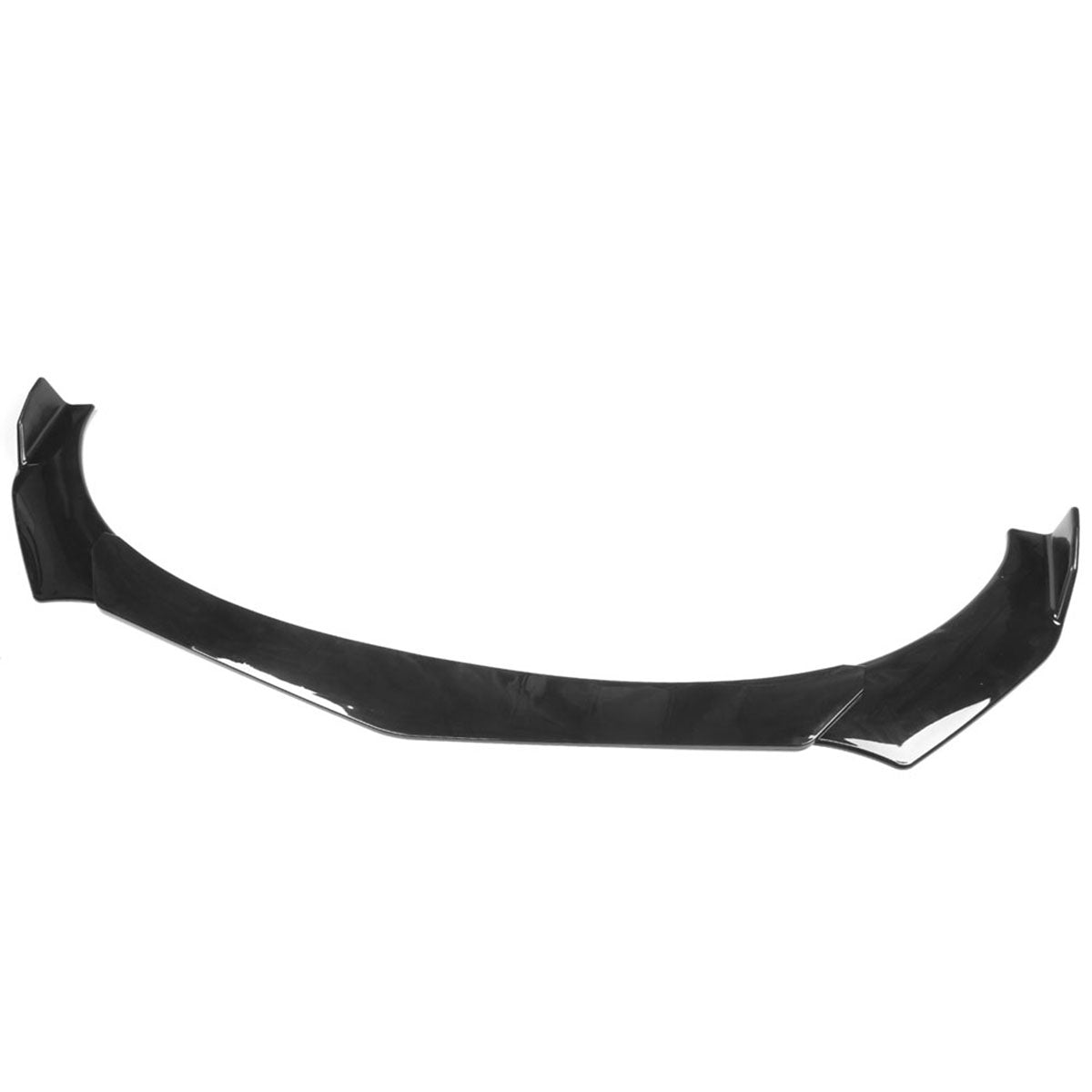 Universal 62"-66" Adjustable B Style Front Bumper Lip 3PC