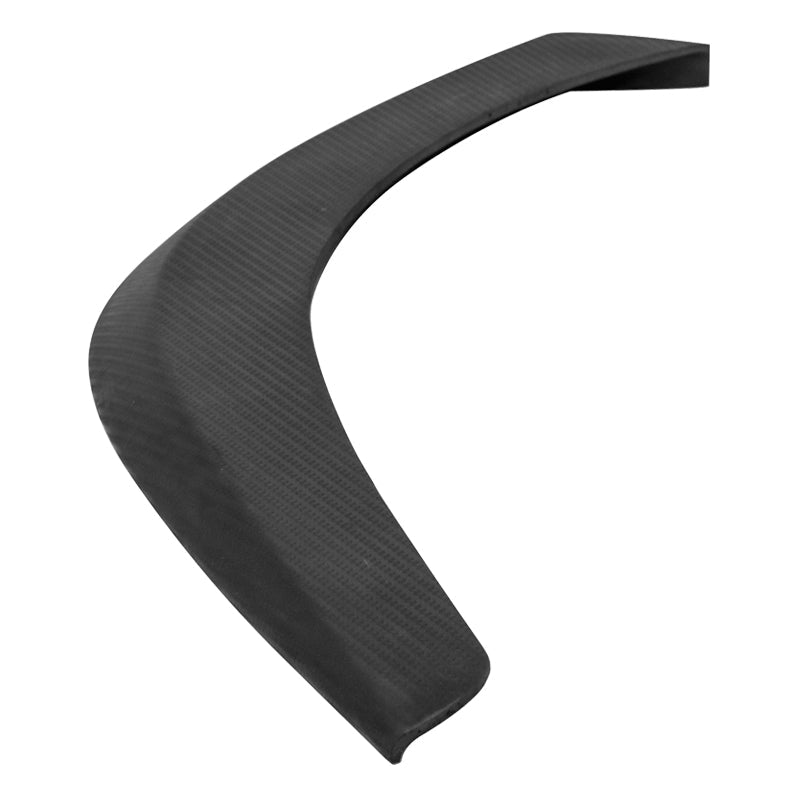 Universal 27x9" Carbon Fiber Print Front Rear Bumper Lip Splitter 2PCS