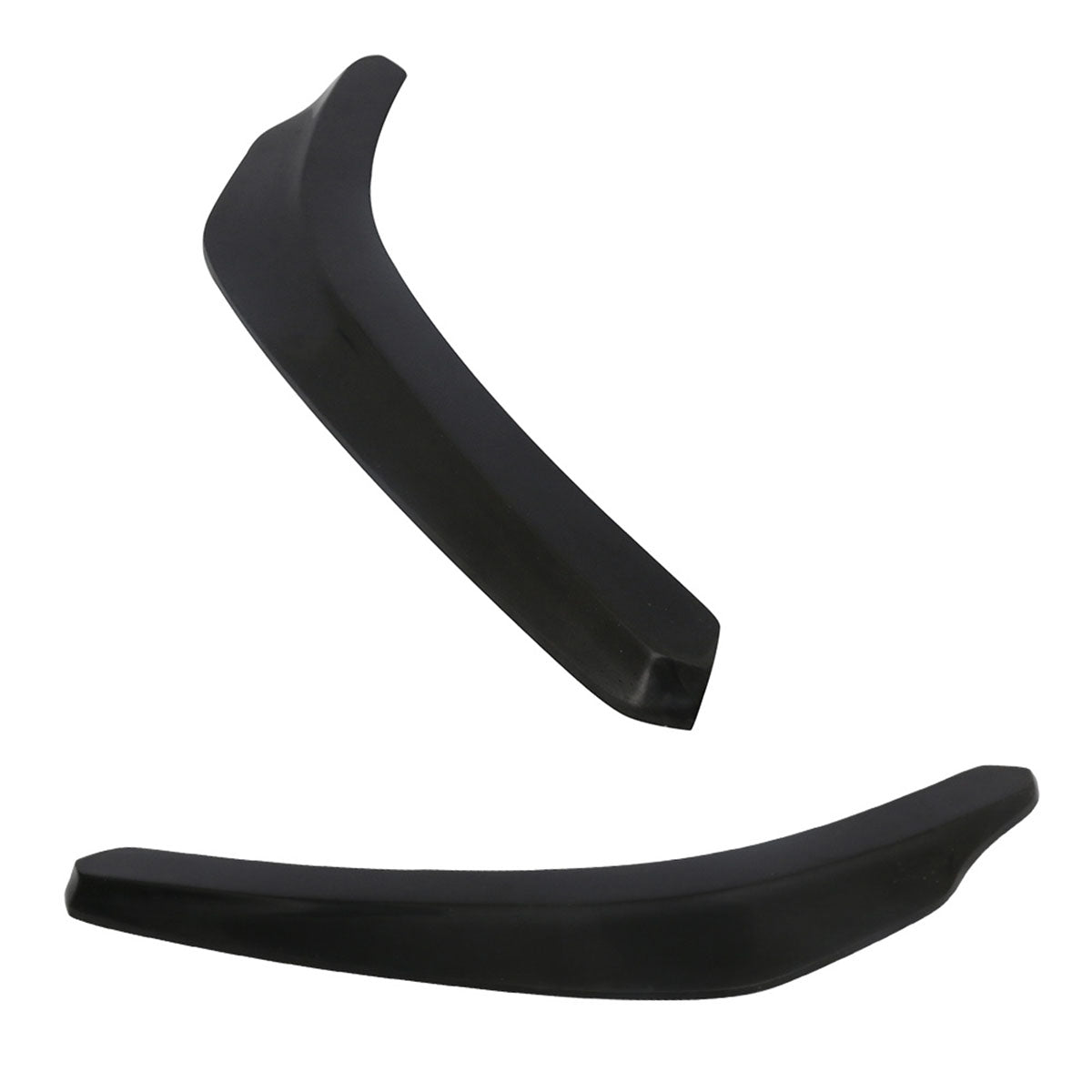 Universal 24x4" IKON Style Add On Front Bumper Lip Splitter PP 2PCS
