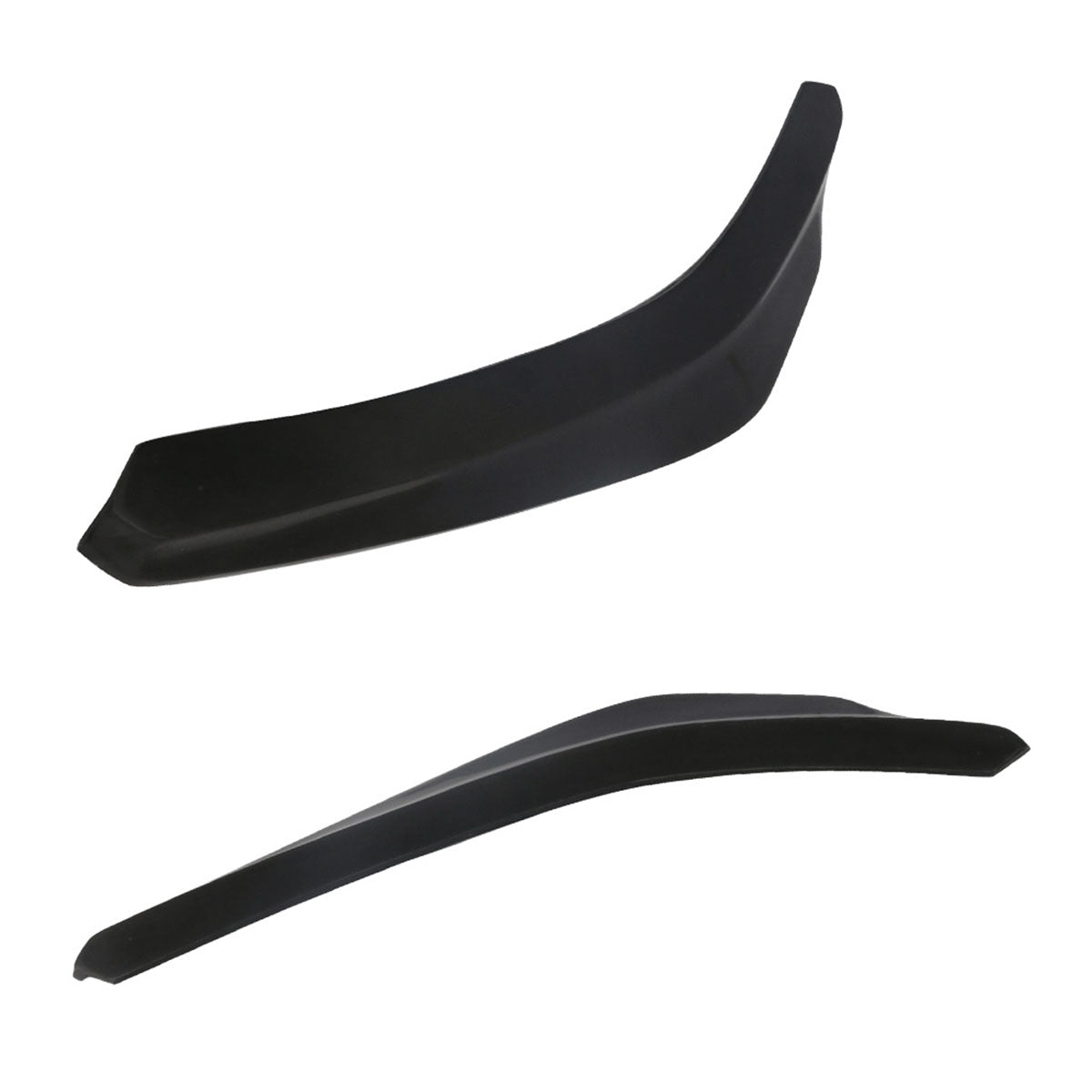 Universal 24x4" IKON Style Add On Front Bumper Lip Splitter PP 2PCS