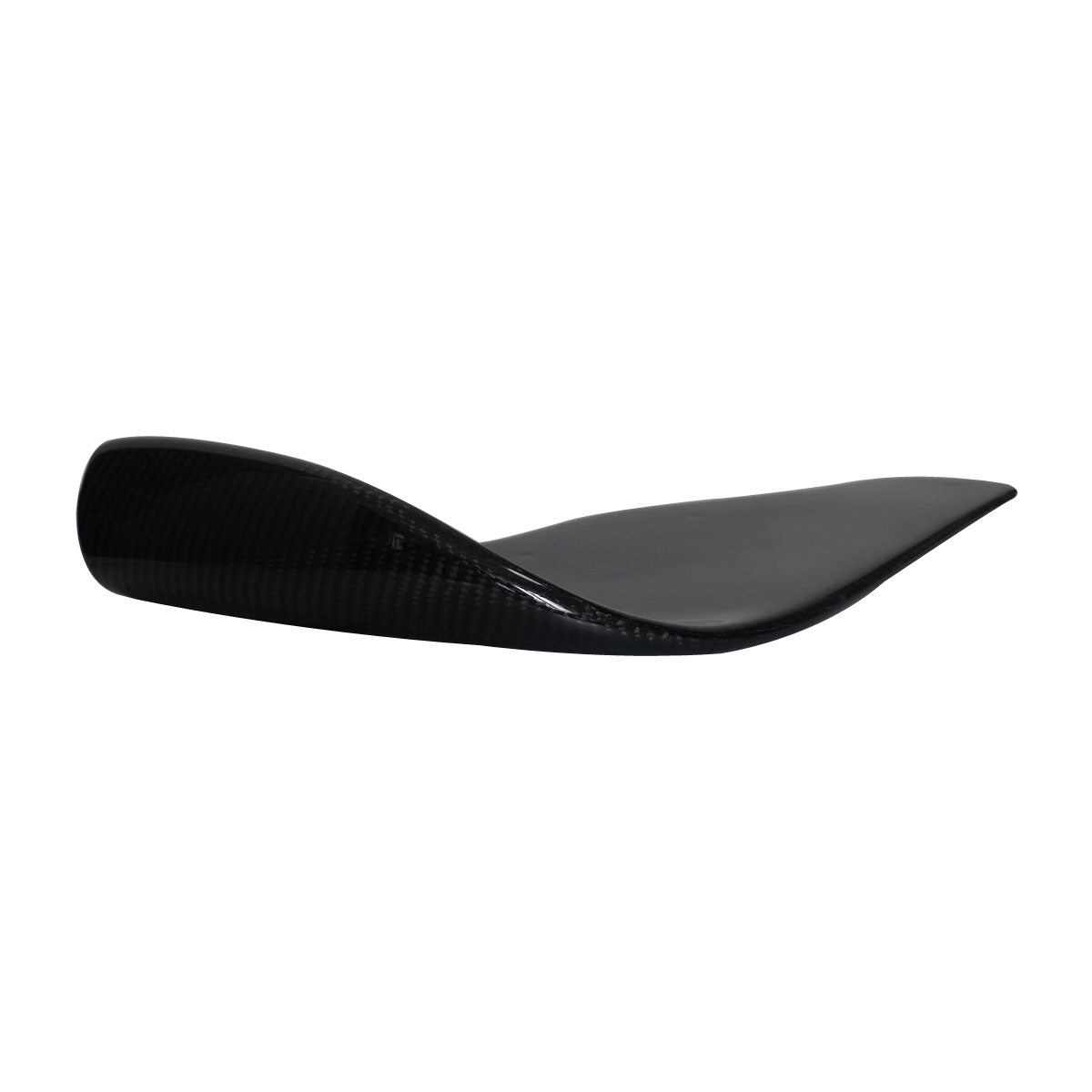 Universal Type 2 Front Bumper Lip Splitter Winglet Carbon Fiber