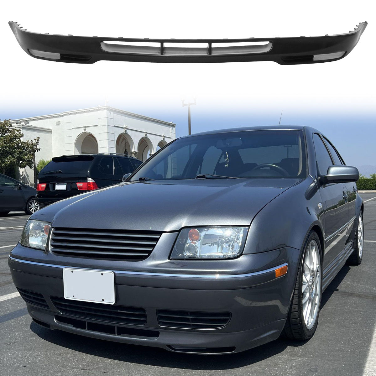 1999-2005 VW Jetta MK4 GLI Style Unpainted Front Bumper Lip Spoiler PU