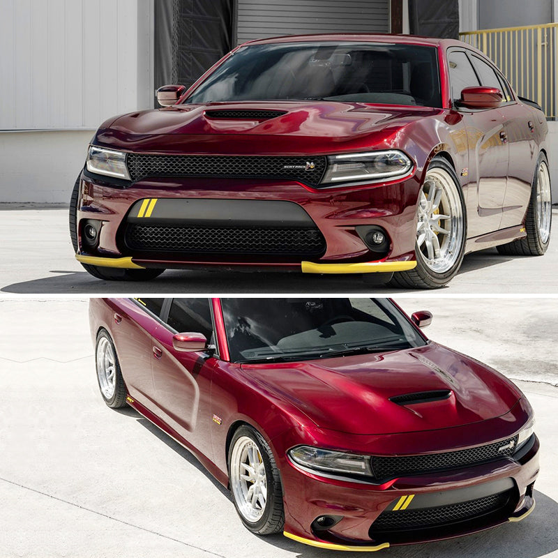 2015-2023 Dodge Charger Scat Pack Front Bumper Lip Splitter ABS