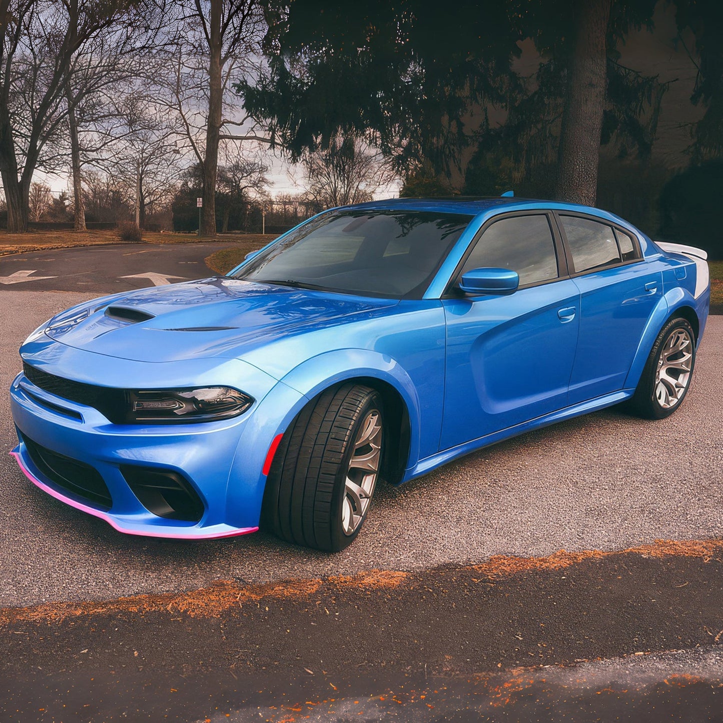 2020-2023 Dodge Charger Widebody OE Front Lip Protector ABS