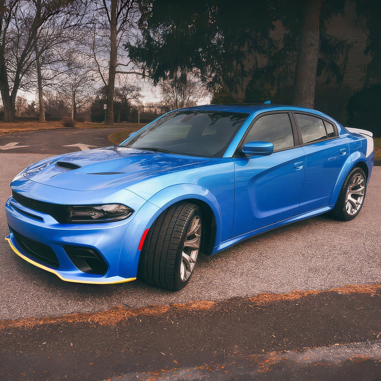 2020-2023 Dodge Charger Widebody OE Front Lip Protector ABS