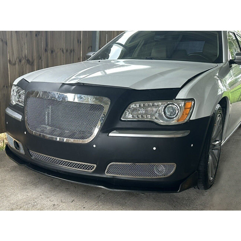 2011-2014 Chrysler 300 IKON Style Unpainted Front Bumper Lip Spoiler