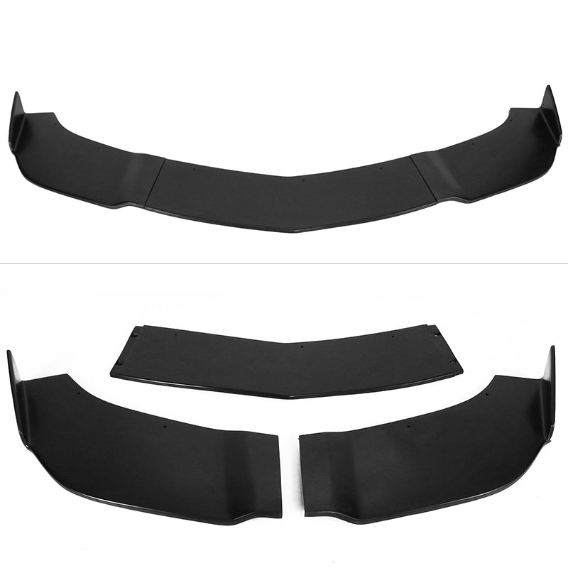 2012-2014 Dodge Charger SRT Unpainted Front Bumper Lip PU 3PCS
