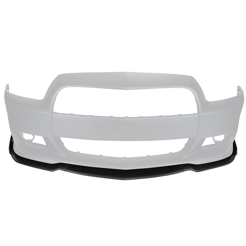 2012-2014 Dodge Charger SRT Unpainted Front Bumper Lip PU 3PCS