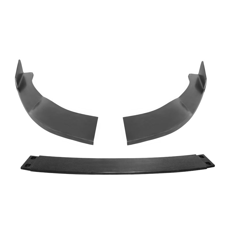 2011-2013 Scion tC Front Bumper Lip Unpainted PU IKON Chin Spoiler 3PC