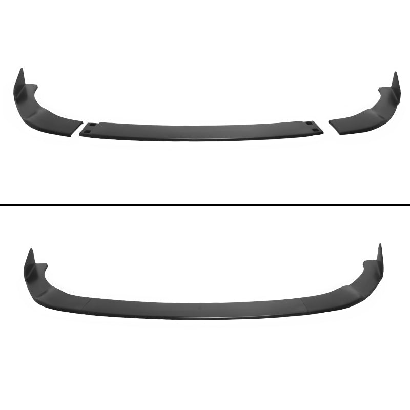 2011-2013 Scion tC Front Bumper Lip Unpainted PU IKON Chin Spoiler 3PC