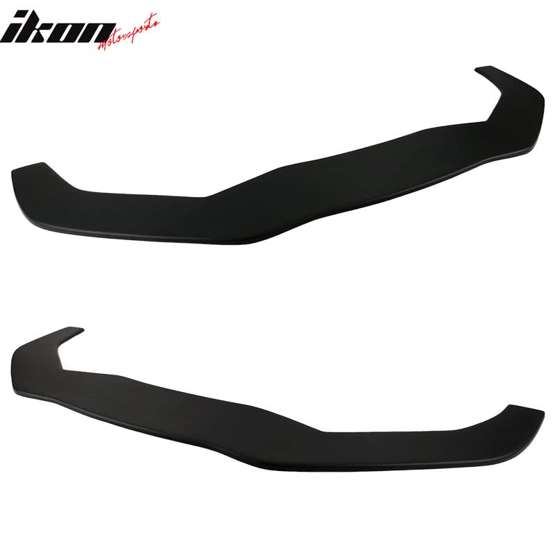Fits 13-20 Toyota 86 Front Splitter w/ Hardware Matte  & Blue Rods