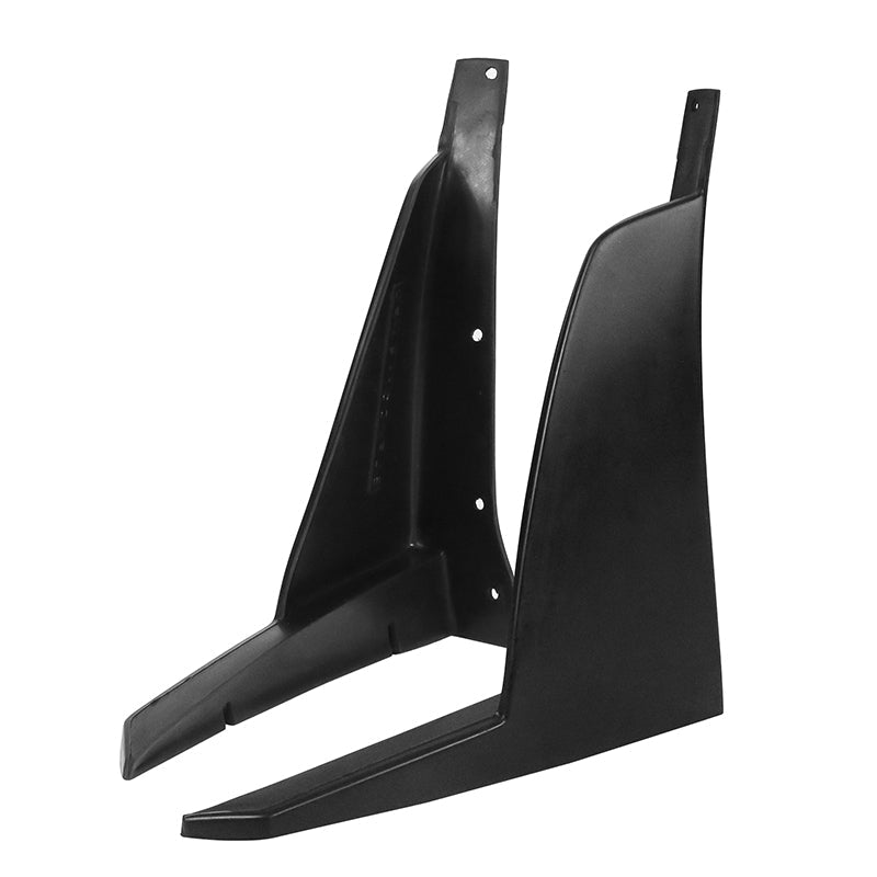 2011-2014 Dodge Charger RA Style Front Bumper Lip Spoiler Winglets PU